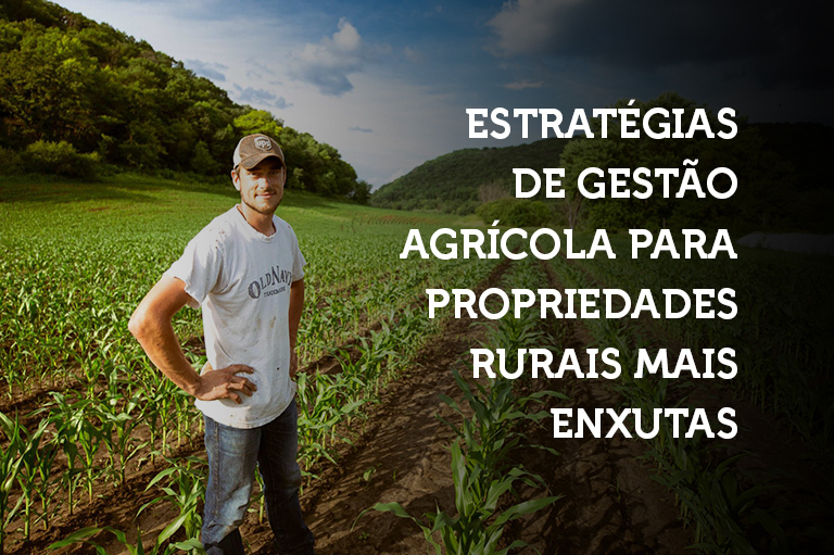 Estratégias de gestão agrícola para propriedades rurais mais enxutas