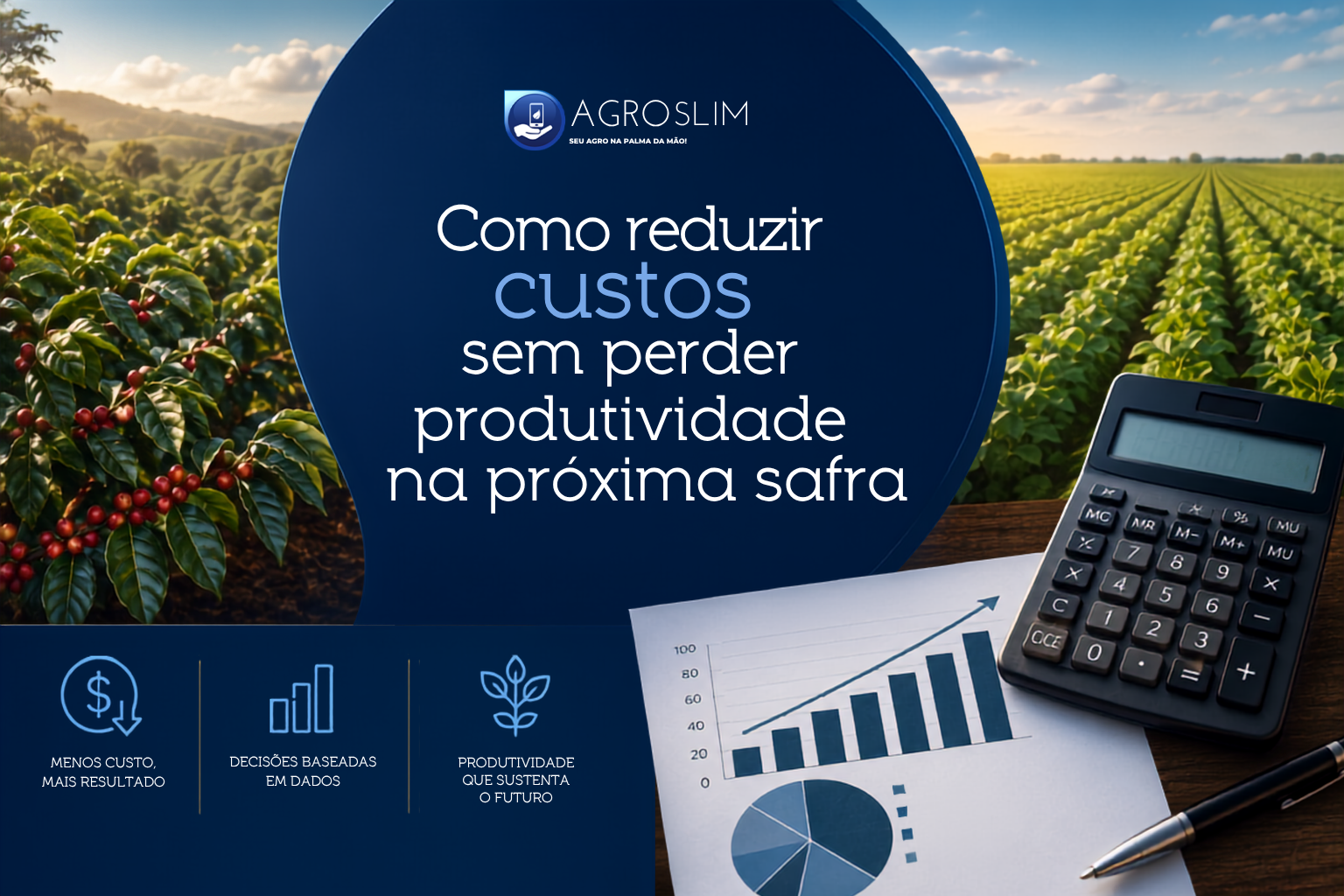 Como reduzir custos na safra sem perder produtividade: estratégias para uma gestão rural mais eficiente